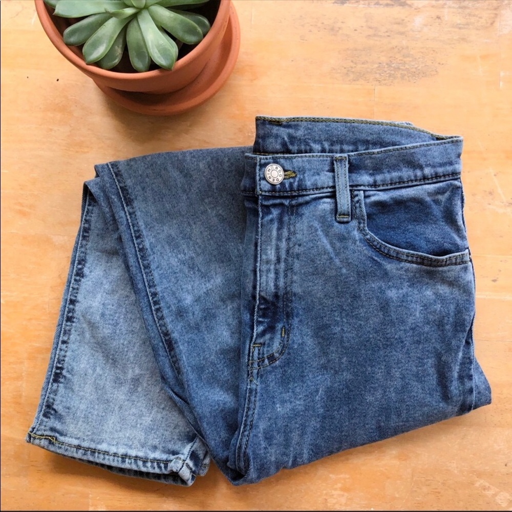 BDG Acid Wash Girlfriend Jeans